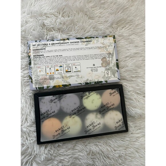 New BLRIET Shower Steamers Essential Oils Lavender Mint Citrus - Picture 3 of 3